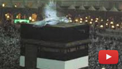 REAL ANGEL ON KAABA